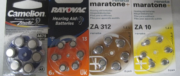 Батарейки для слуховых аппаратов в СПБ